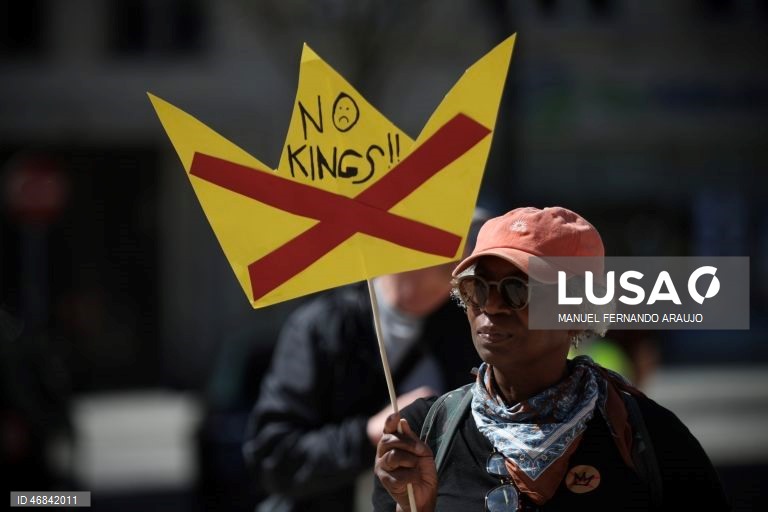 Manifestação “Sem Tiranos/ No Kings” no Porto