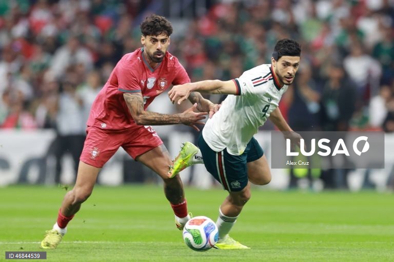 Portugal empatou 0-0 frente ao México, em jogo de preparação para o Mundial2026 de futebol, disputado na Cidade do México, numa partida marcada pela reabertura do mítico Estádio Azteca.