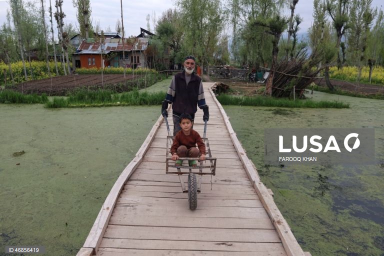 Índia: Vida quotidiana em Srinagar