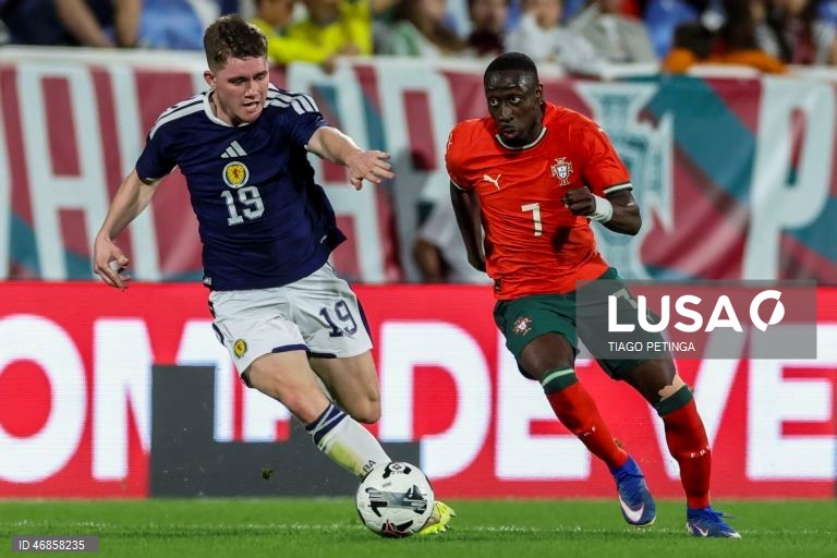 Futebol Sub-21: Portugal vs Escócia 