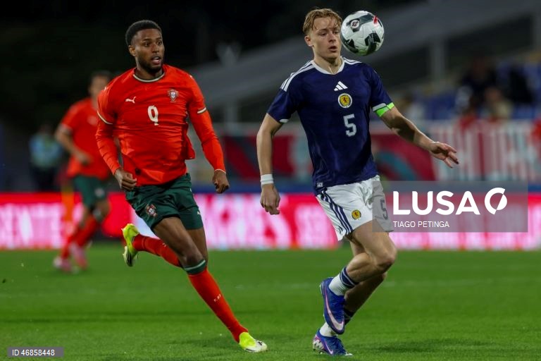 Futebol Sub-21: Portugal vs Escócia 