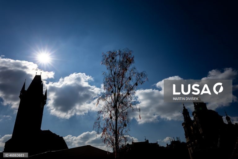 Chéquia: Mercado de Páscoa em Praga