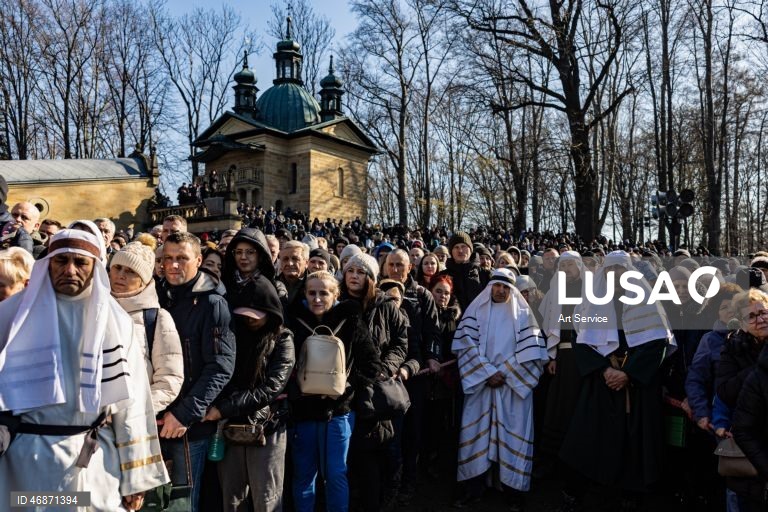 Polónia: Procissão da Paixão de Cristo em Kalwaria Zebrzydowska