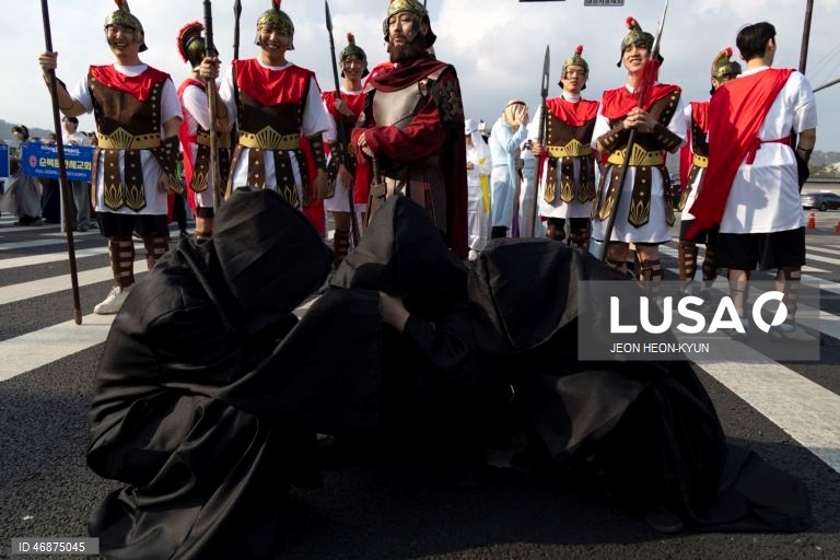 Desfile da Páscoa em Seul