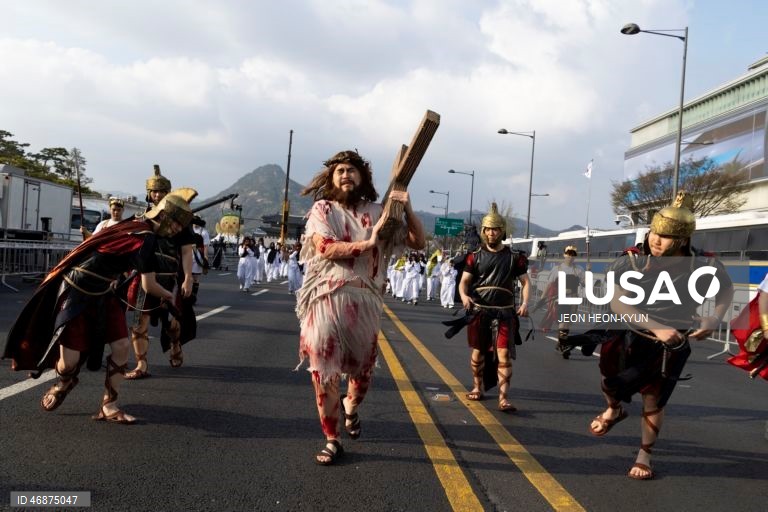 Desfile da Páscoa em Seul
