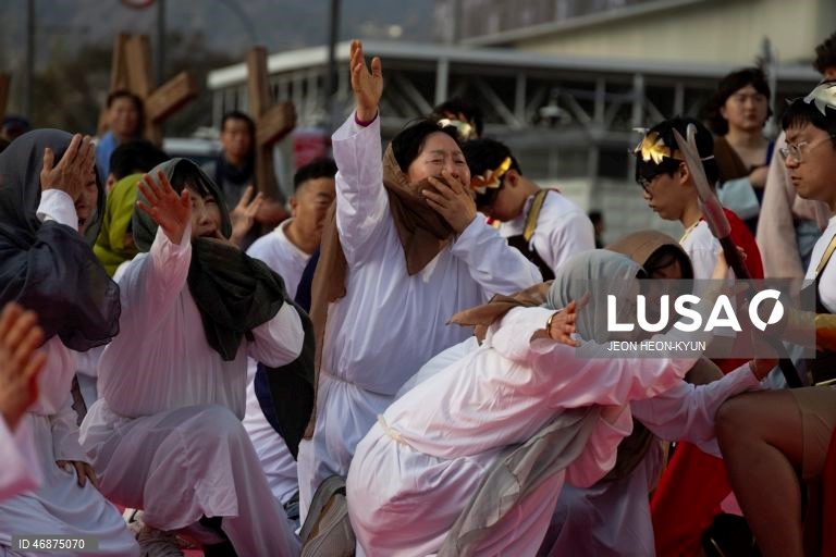 Desfile da Páscoa em Seul