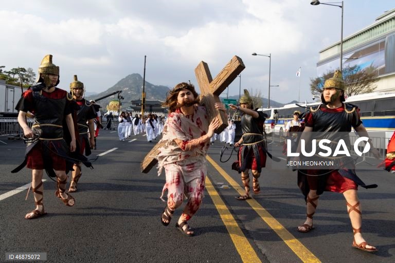 Desfile da Páscoa em Seul