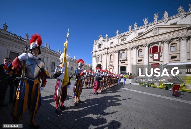 Vaticano: Papa Leão XIV preside às celebrações do Domingo de Páscoa
