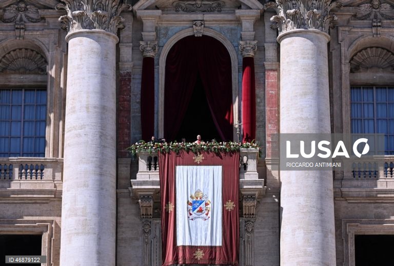 Vaticano: Papa Leão XIV preside às celebrações do Domingo de Páscoa