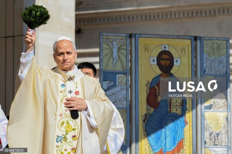 Vaticano: Papa Leão XIV preside às celebrações do Domingo de Páscoa