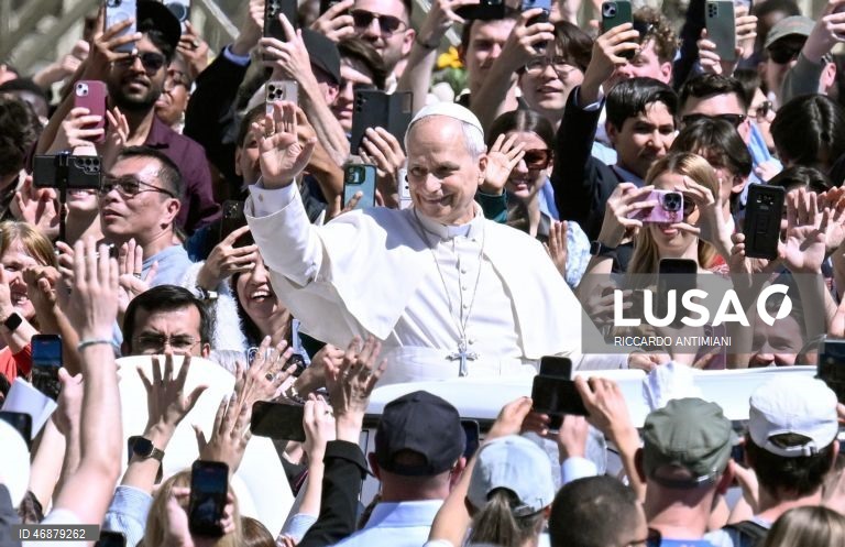 Vaticano: Papa Leão XIV preside às celebrações do Domingo de Páscoa