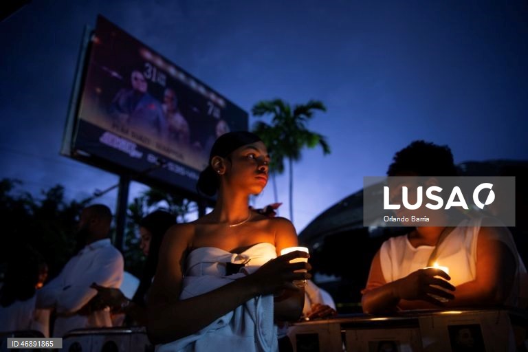 República Dominicana: Vigília marca o primeiro ano do incêndio mortal na discoteca Jet Set
