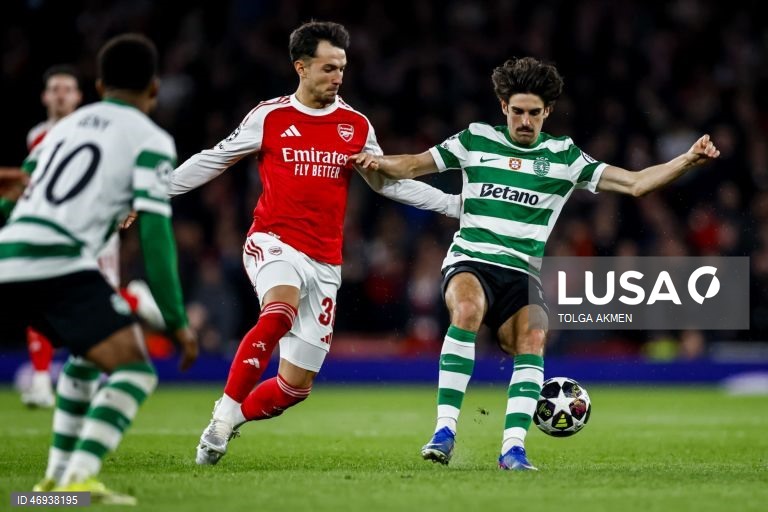 Liga dos Campeões: Arsenal vs Sporting