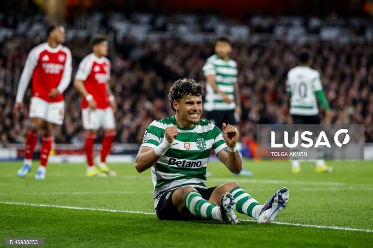 Liga dos Campeões: Arsenal vs Sporting