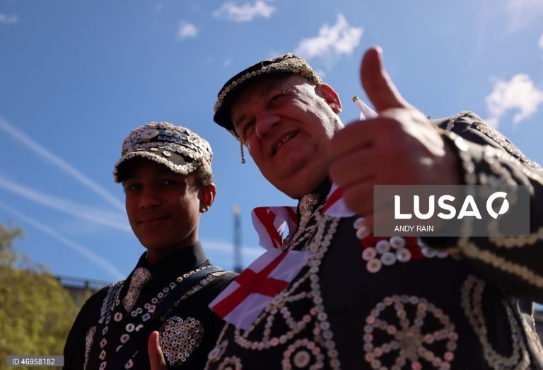 Reino Unido: Celebrações do Dia de São Jorge, padroeiro de Inglaterra