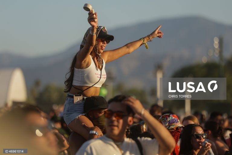 EUA: Festival Coachella 2026 em Indio na Califórnia