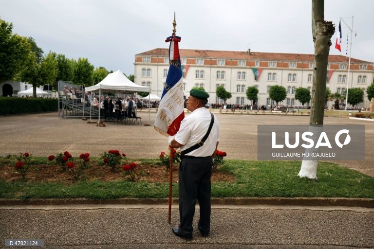 França: Cerimónia de Camerone da Legião Estrangeira Francesa