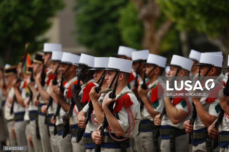 França: Cerimónia de Camerone da Legião Estrangeira Francesa