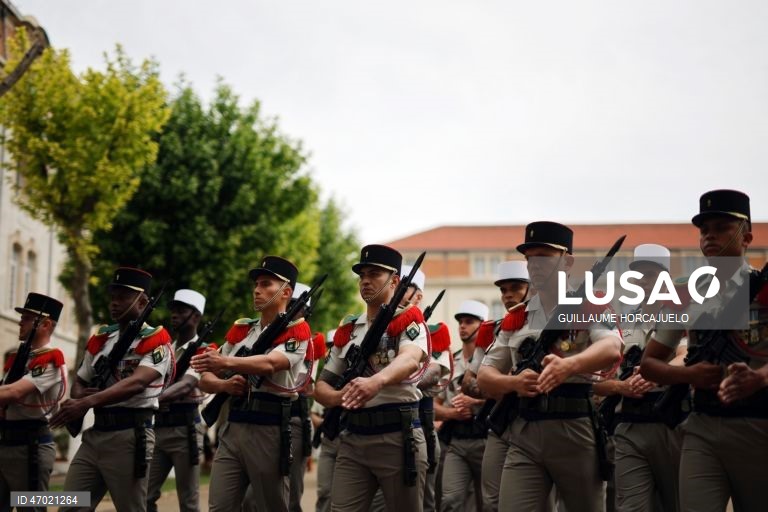 França: Cerimónia de Camerone da Legião Estrangeira Francesa