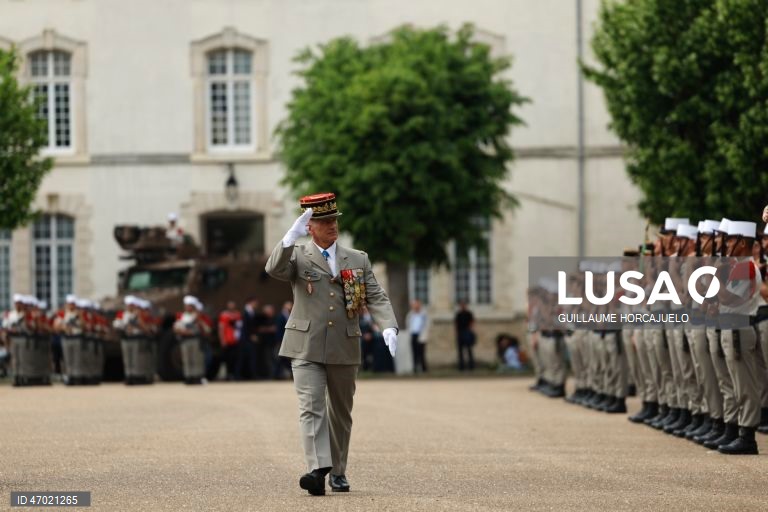 França: Cerimónia de Camerone da Legião Estrangeira Francesa