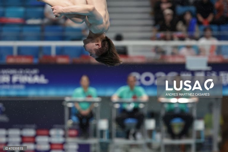 Campeonato Mundial de Saltos Ornamentais da World Aquatics 2026 - Super Final, em Pequim, na China.