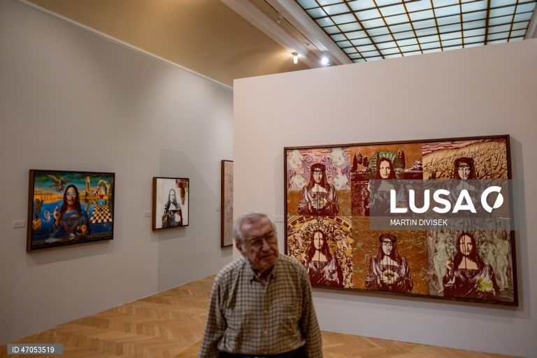 Praga: Visita de imprensa à exposição de Wolfgang Beltracchi
