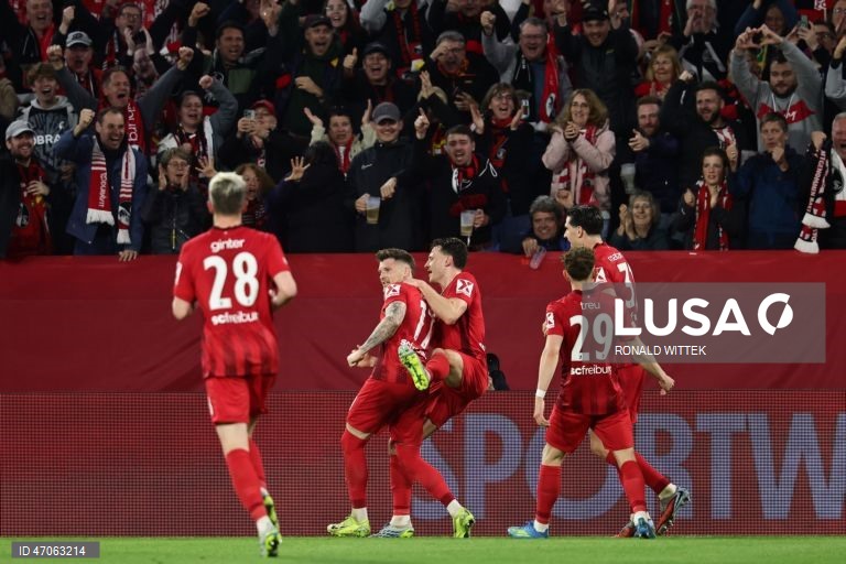 Futebol: Liga Europa - Friburgo vs Sporting de Braga 