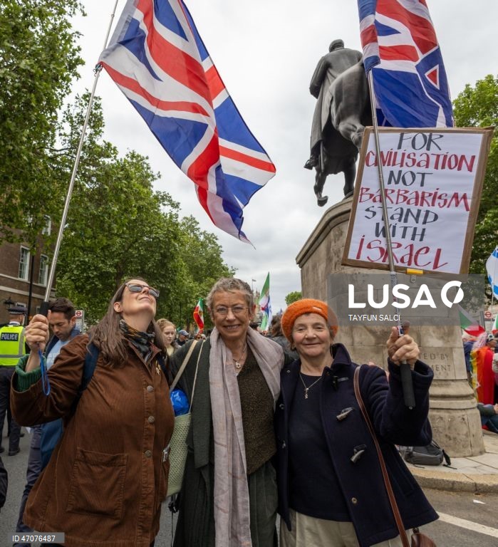 Reino Unido: Manifestação em Londres contra o antissemitismo