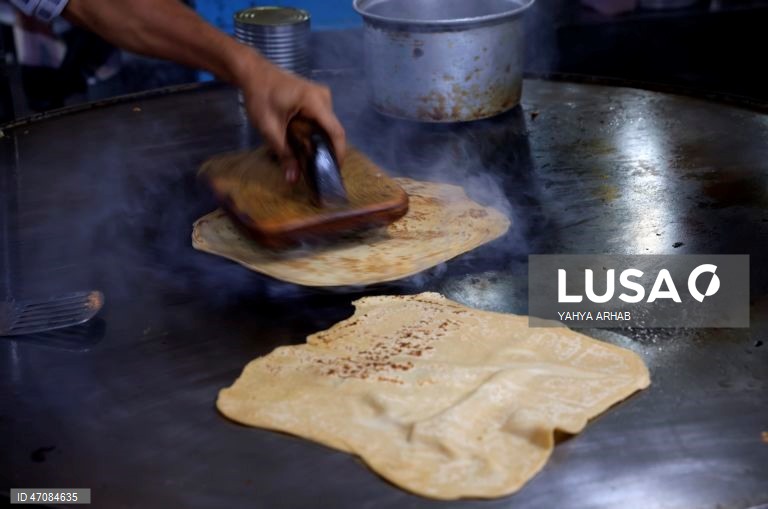 Iémen: Comida de rua em Saná
