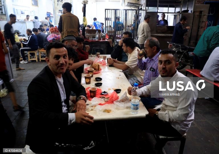 Iémen: Comida de rua em Saná
