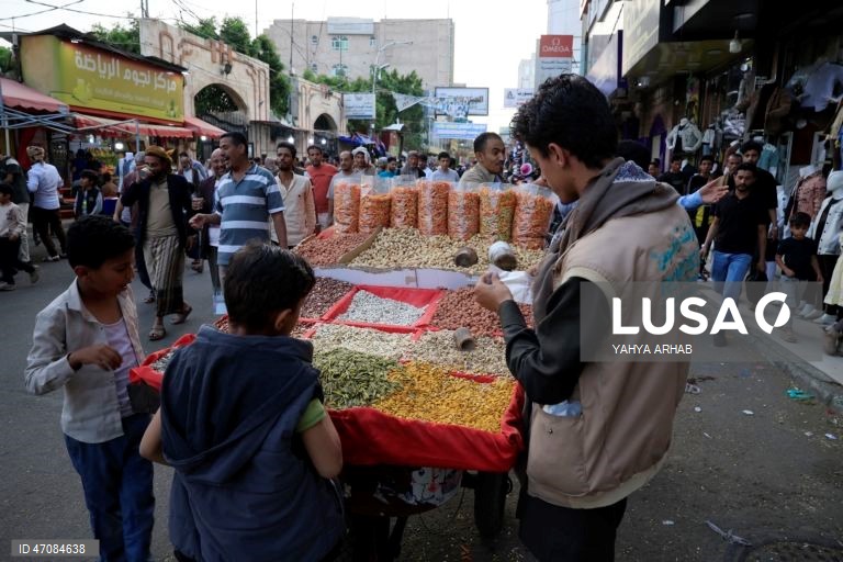 Iémen: Comida de rua em Saná