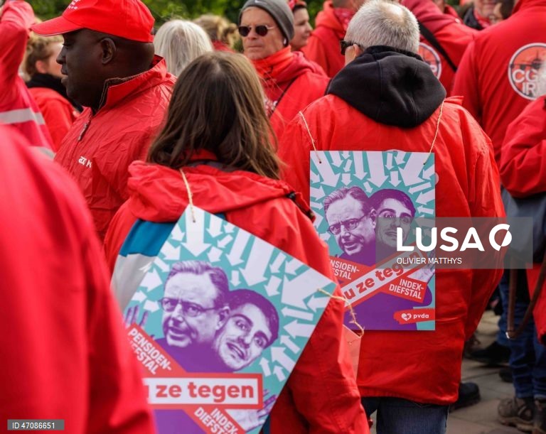 Greve geral na Bélgica