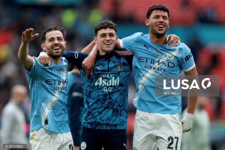 O Manchester City conquistou hoje a Taça de Inglaterra pela oitava vez, ao vencer o Chelsea por 1-0 no Estádio de Wembley, em Londres, num triunfo marcado pela despedida de Bernardo Silva da competição.