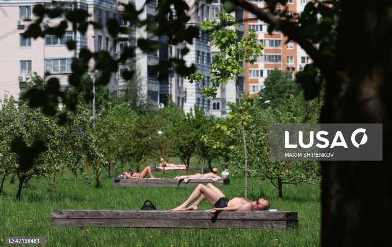 Rússia: Primavera quente em Moscovo
