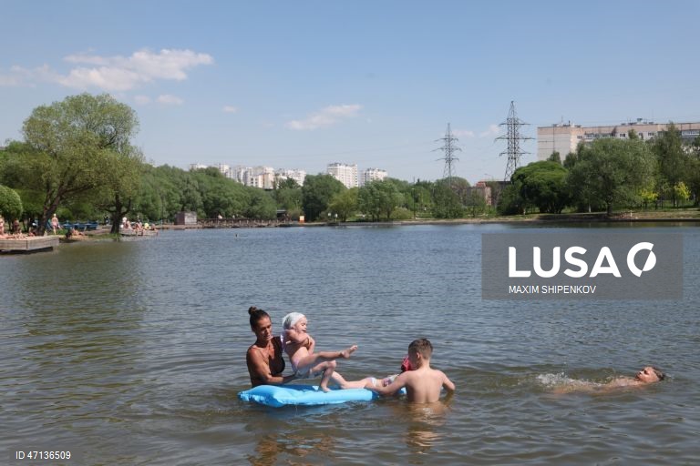 Rússia: Primavera quente em Moscovo