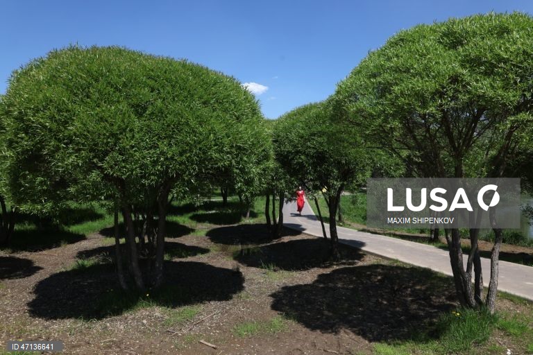 Rússia: Primavera quente em Moscovo