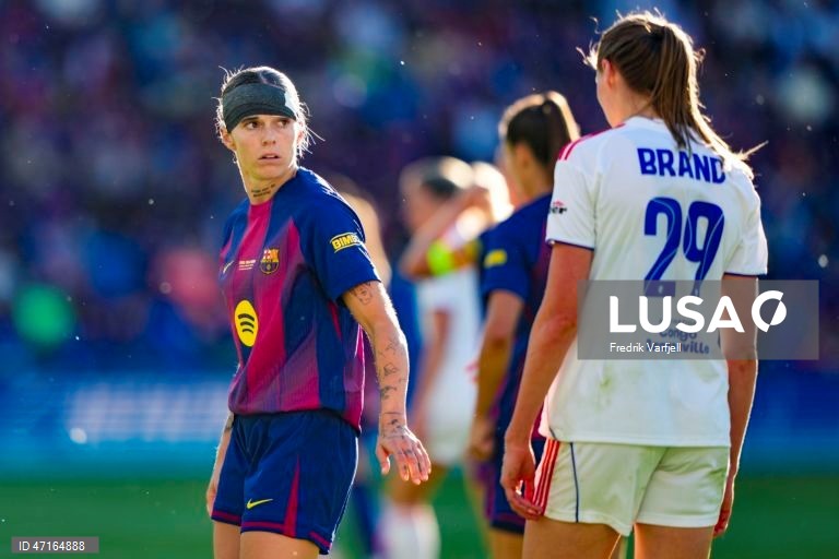 Futebol: Liga dos Campeões Feminina - FC Barcelona vs Ol. Lyonnes