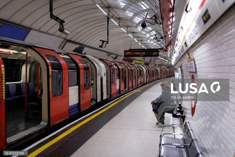 Londres: greve dos trabalhadores do metro