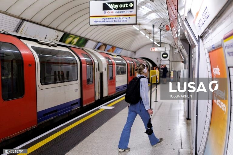 Londres: greve dos trabalhadores do metro