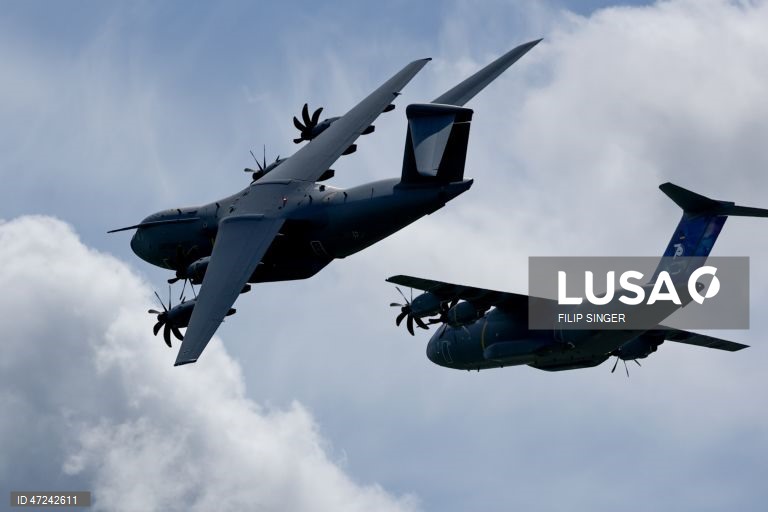 Alemanha: Dia das Forças Armadas Alemãs na Base Aérea de Laage