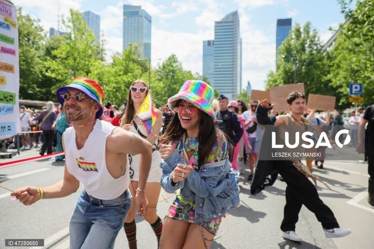 Polónia: 25ª Parada Gay de Varsóvia