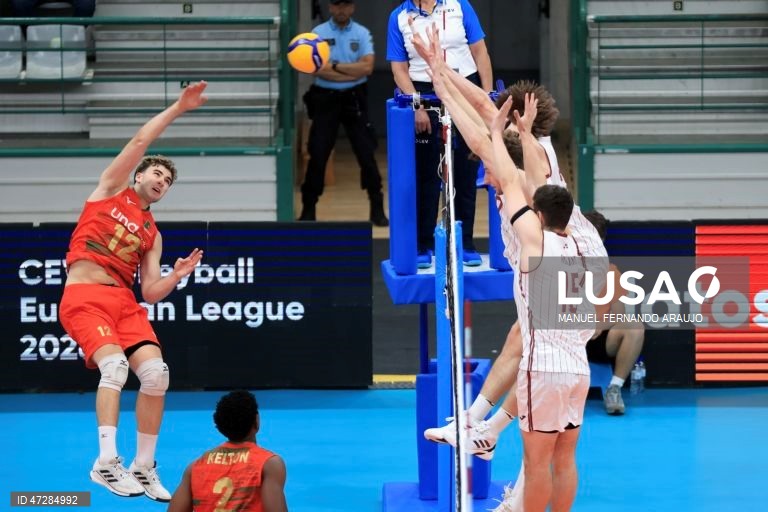 Voleibol: Liga Europeia - Portugal vs Letónia