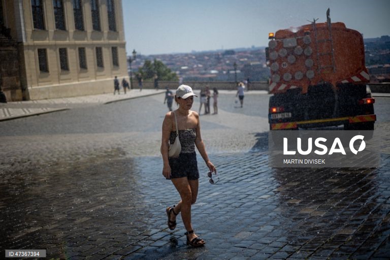 A República Checa enfrenta temperaturas recorde