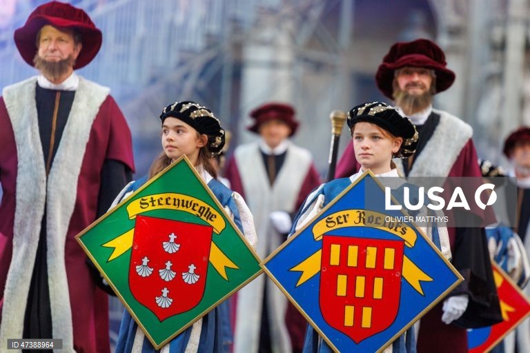 Bélgica: Procissão Ommegang em Bruxelas