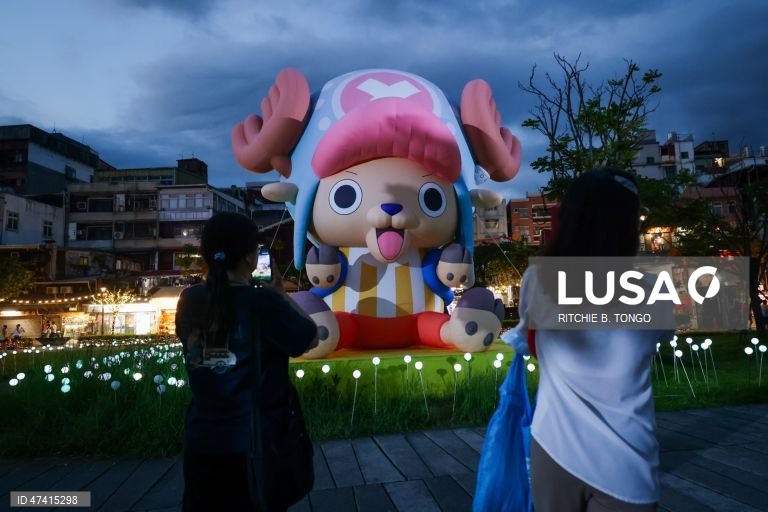 Taiwan: Exposição sobre a série de animação japonesa «One Piece» em Taipé 
