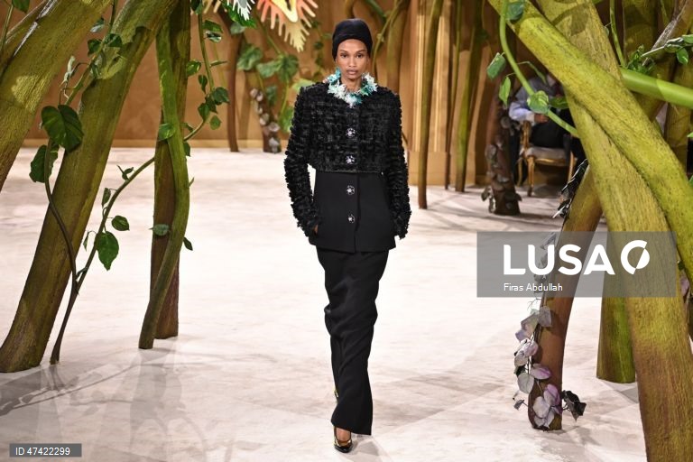 França: Desfile da Chanel em Paris