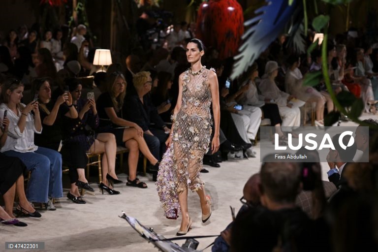 França: Desfile da Chanel em Paris