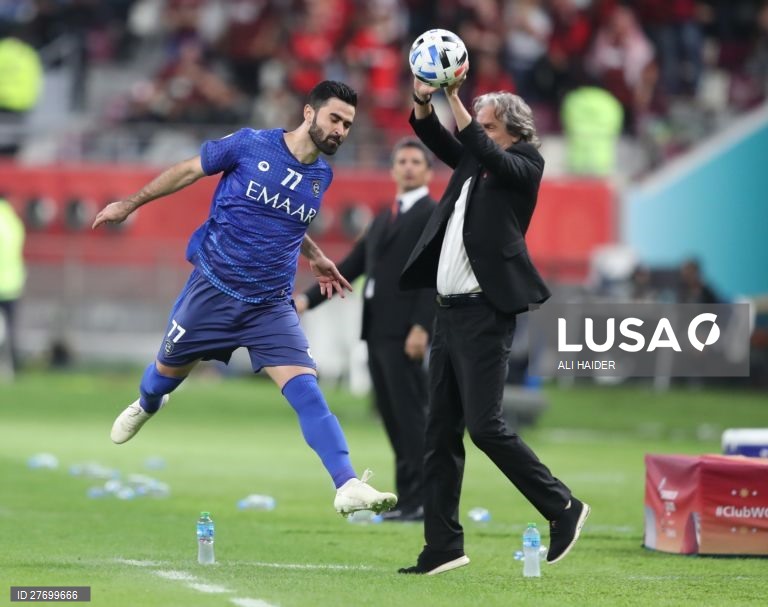 Futebol: Mundial de Clubes entre o Flamengo e o Al Hilal no Qatar.