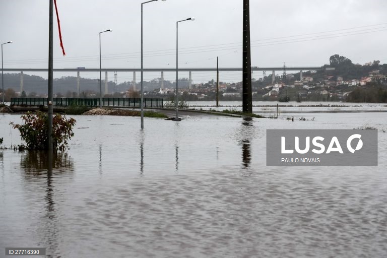 Mau tempo em Portugal.