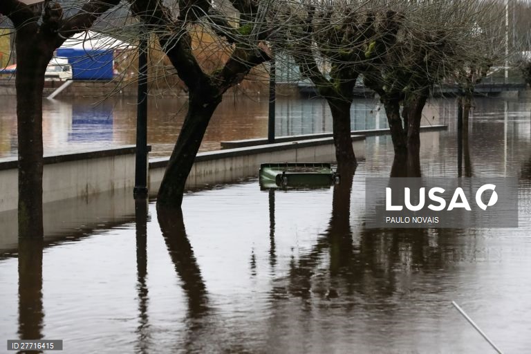 Mau tempo em Portugal.